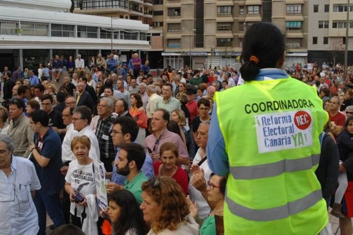 MANIFESTACION REFORMA ELECTORAL CANARIA