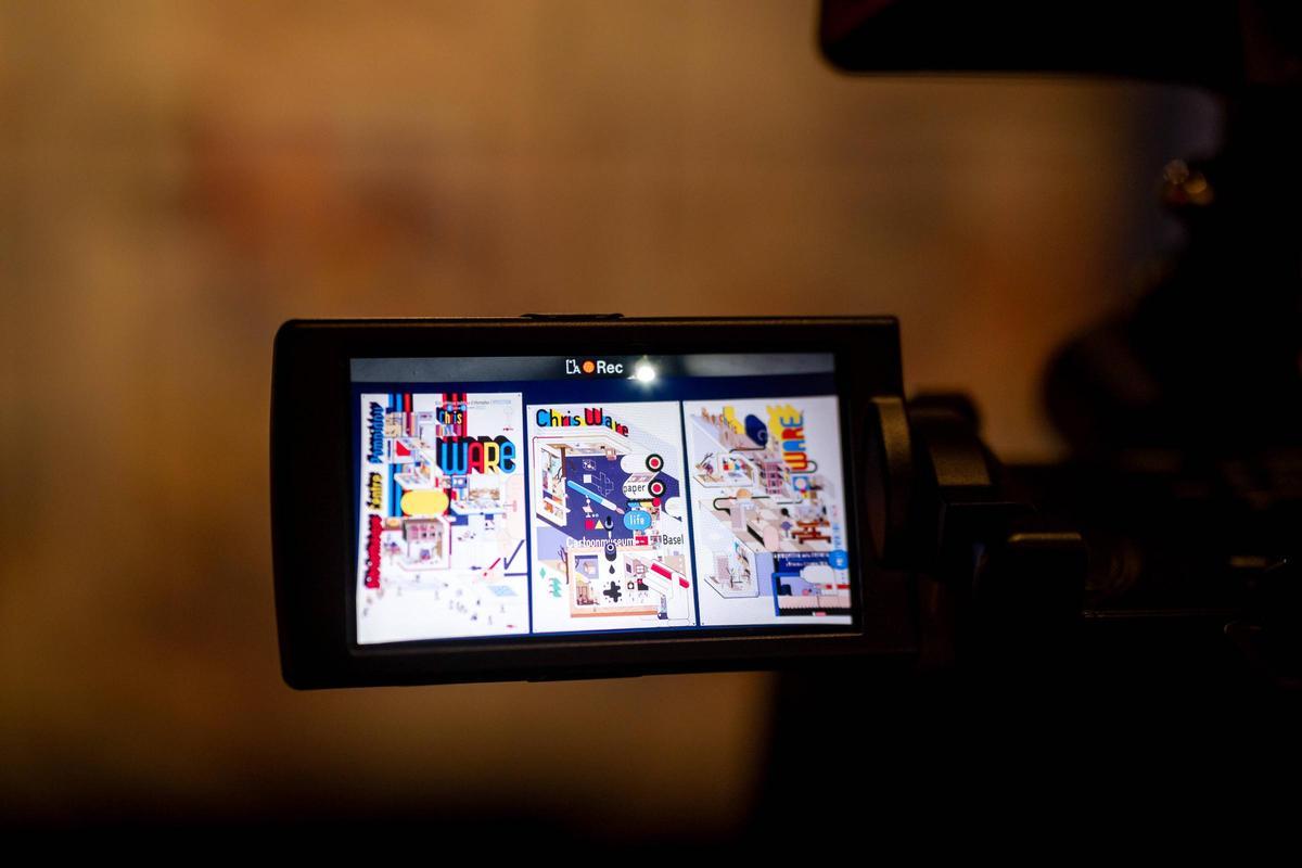 Exposición Chris Ware. Dibujar es pensar en el CCCB