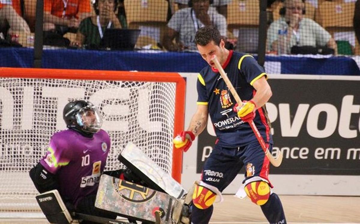 Toni Pérez fue el primero en marcar en la tanda de penaltys