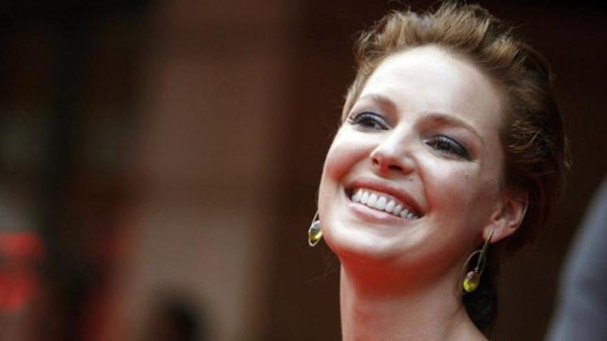 La actriz Katherine Heigl.