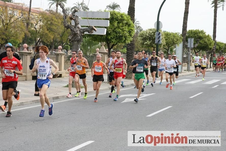 Media Maratón de Murcia: paso por la Avenida del Infante