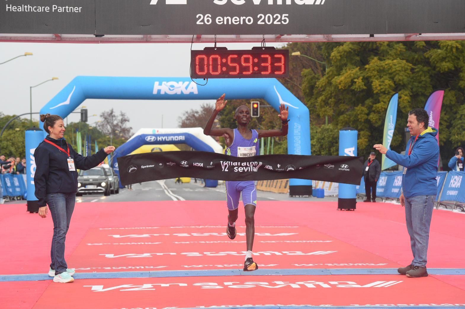 La Media Maratón de Sevilla en imágenes