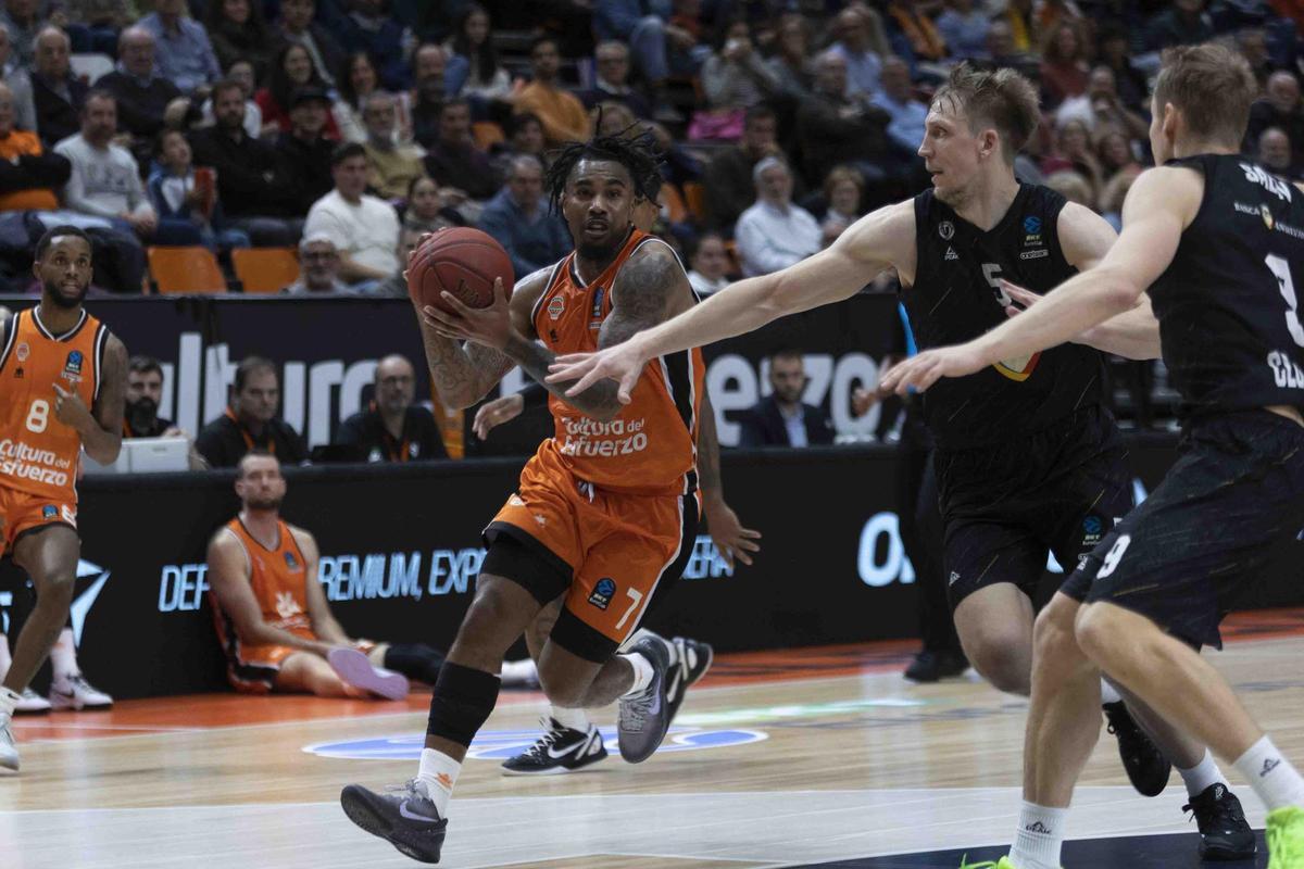 Partido Valencia Basket- Cluj Napoca
