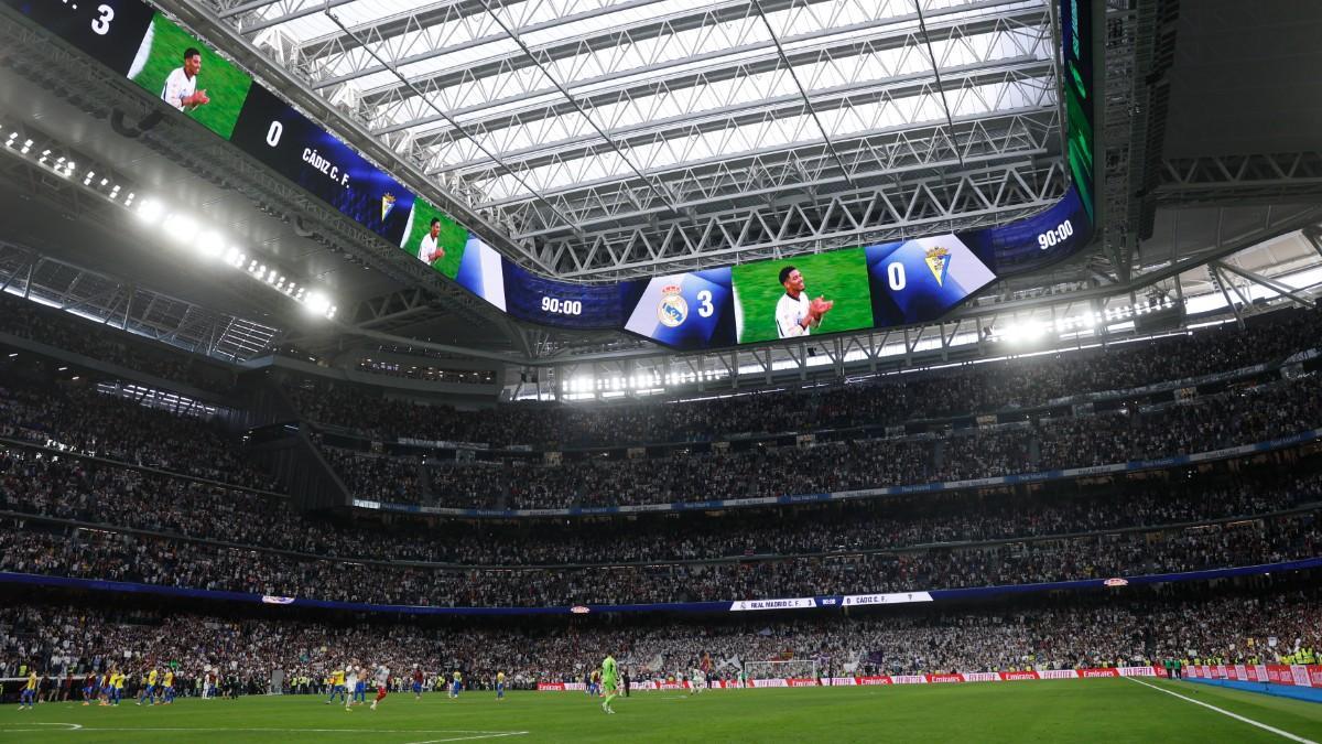 Foto de archivo del Santiago Bernabéu