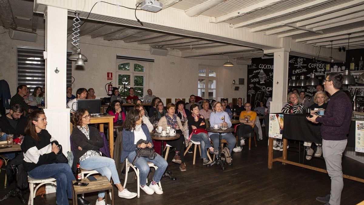 Una charla de 'Pint of Science' en Zamora.