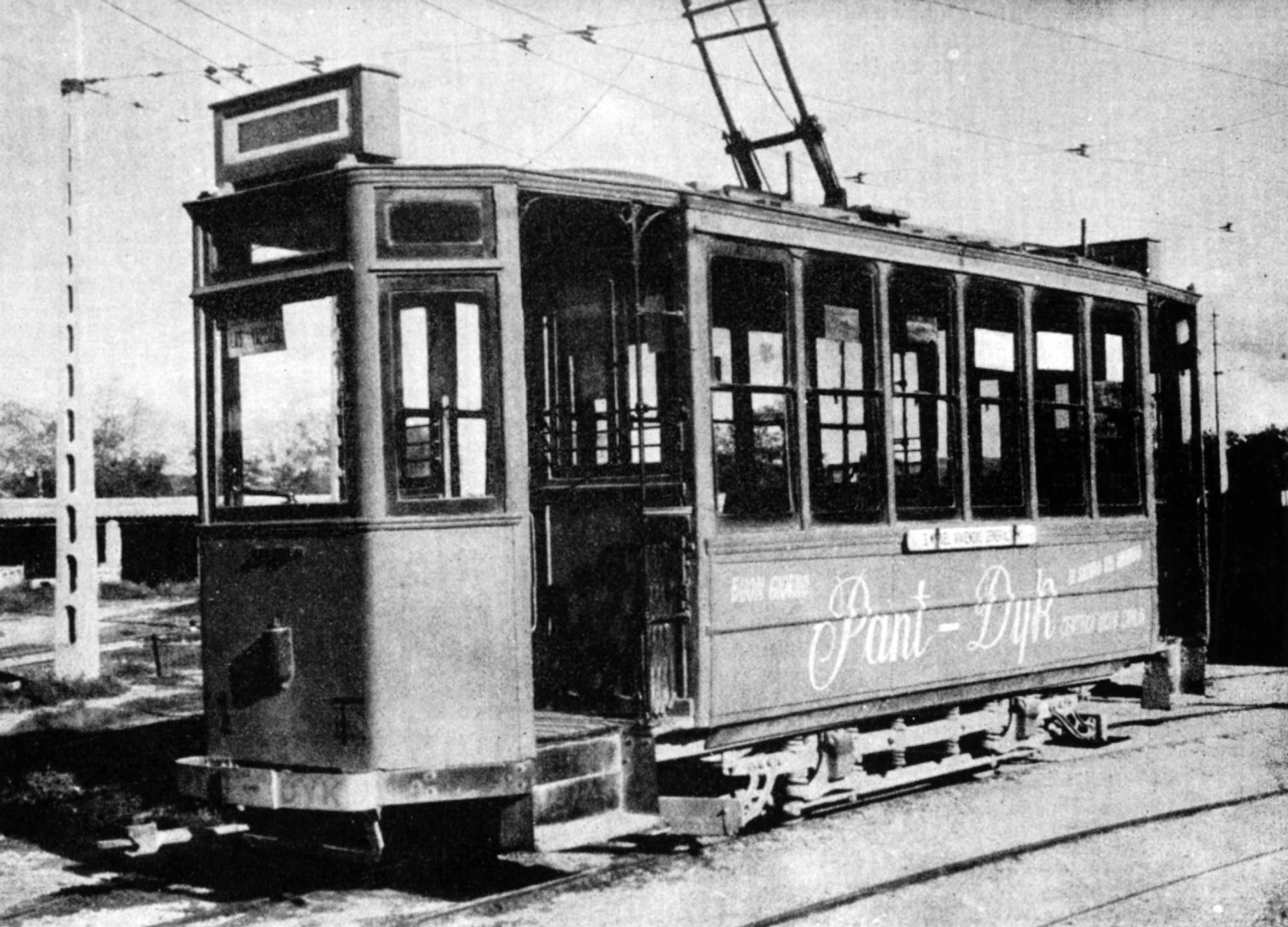 Vor hundert Jahren bewegte man sich durch Palma de Mallorca mit der Straßenbahn