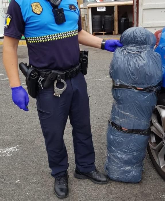 Hallan un bulto sospechoso en Las Coloradas