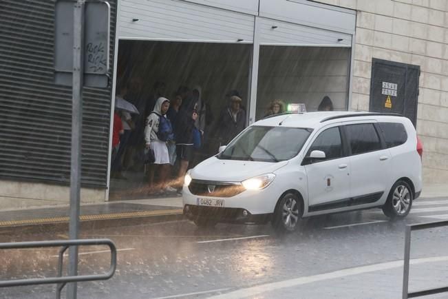 Delia Padrón lluvias , temporal , barrancos ...