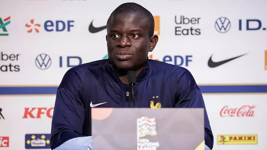 Kanté: "Me duele un poco ver lo que está pasando en la selección francesa"