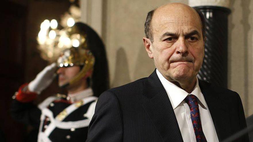 Bersani se niega a formar Gobierno con Monti y Berlusconi