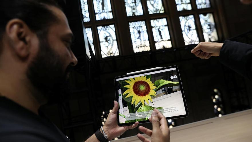 El iPad elimina el botón de menú y añade el reconocimiento facial