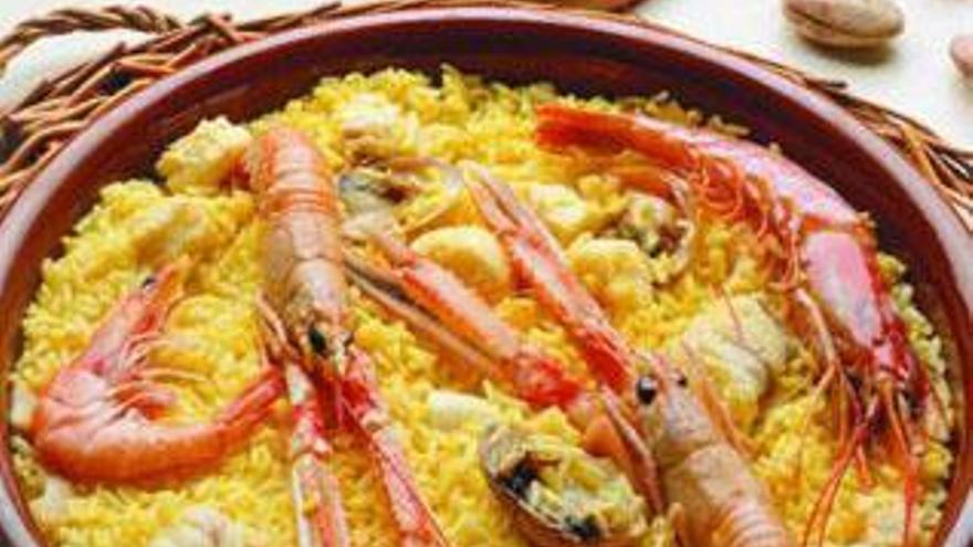 Arroz a la marinera.