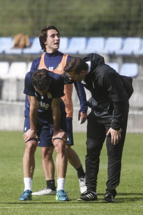 Entrenamiento del Real Oviedo