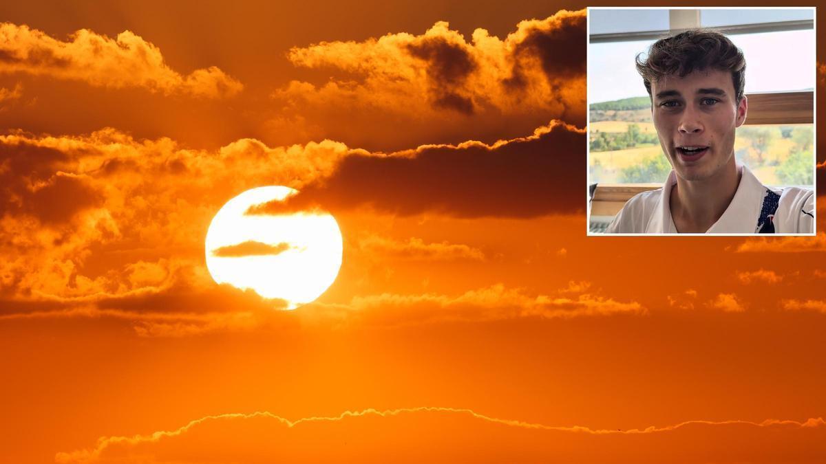Jorge Rey, conocido por sus pronósticos meteorológicos a través de las cabañuelas.