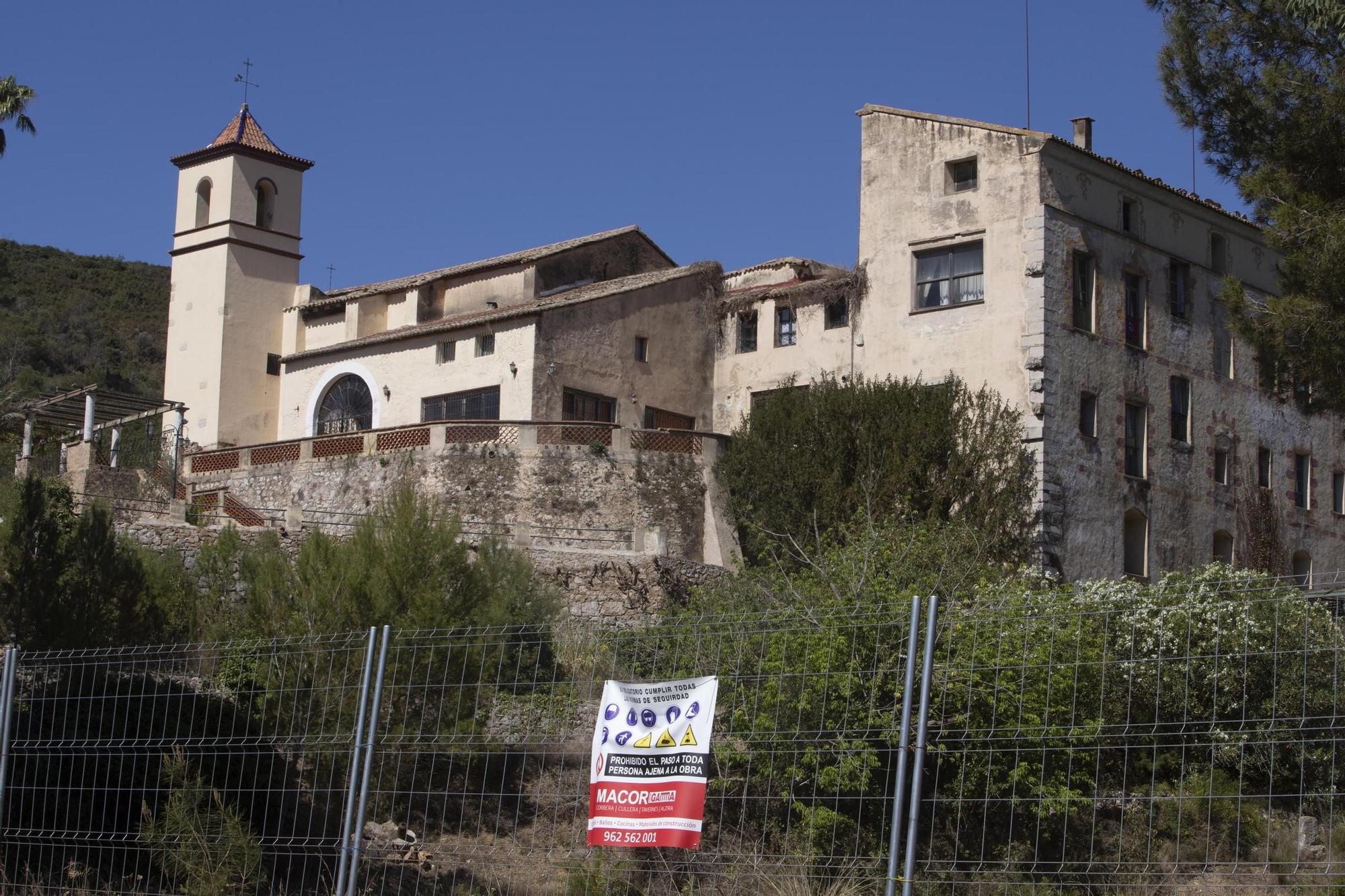 La reparación de goteras abre el proceso para restaurar el Convent d’Aigües Vives como hotel