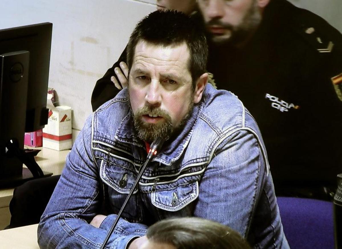 José Enrique Abuín, 'El Chicle', durante una de las sesiones del juicio.