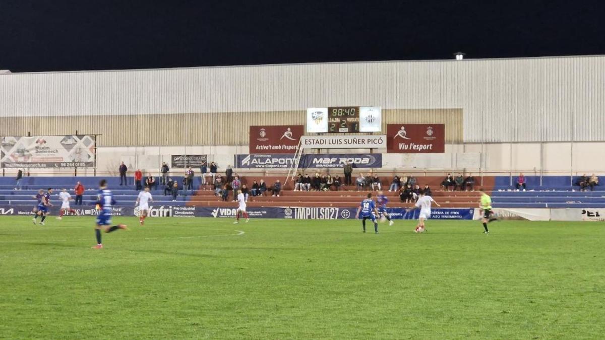 Una imagen del estadio Luis Suñer Picó de Alzira