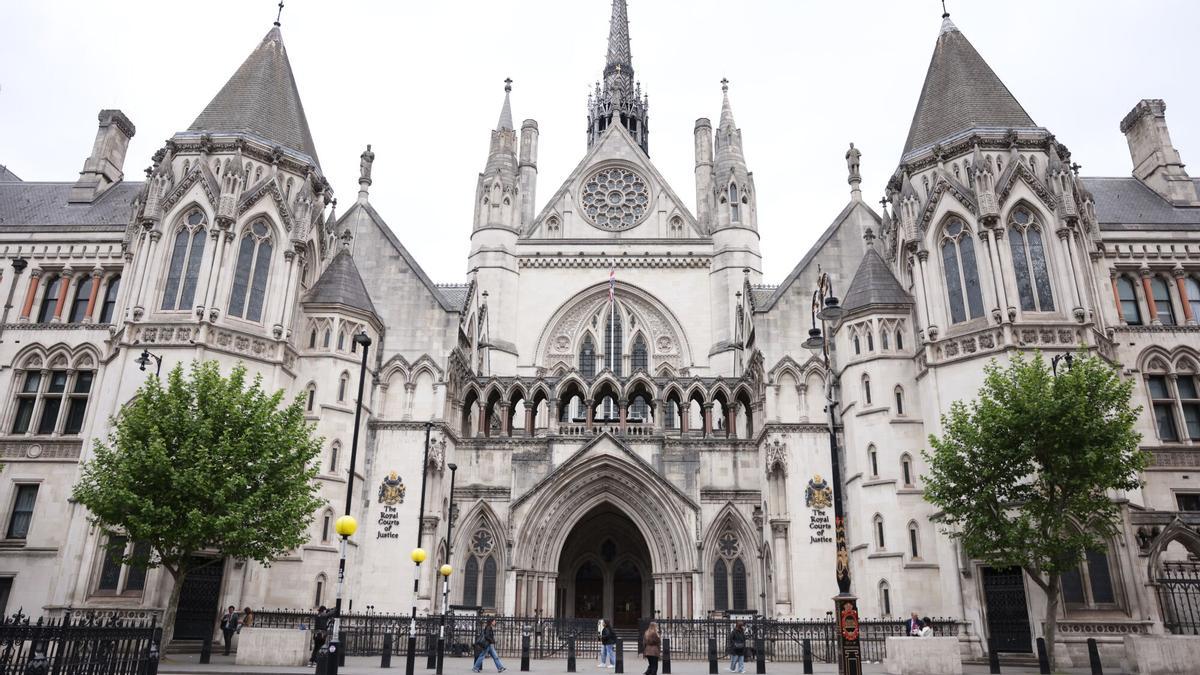 Una imagen del Tribunal Superior de Justicia de Inglaterra y Gales.