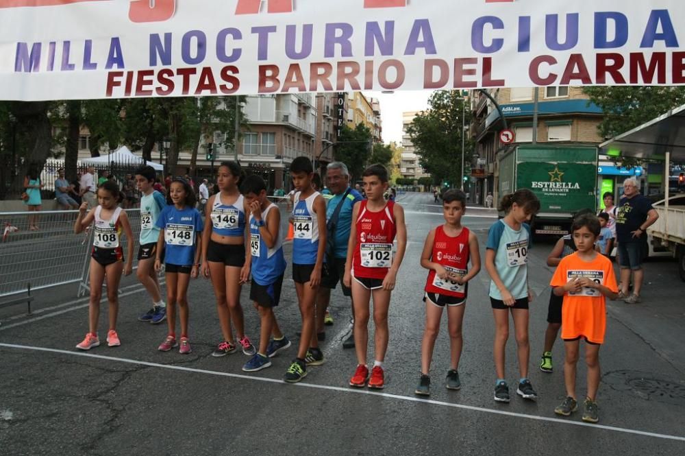 Milla nocturna fiestas de El Carmen