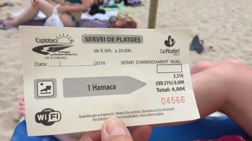 4 Euro kostet eine Strandliege jetzt pro Badetag.