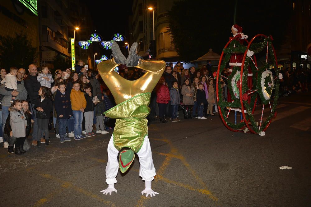 Desfile de Papá Noel en Elche