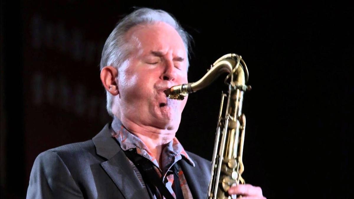 El saxofonista Scott Hamilton.