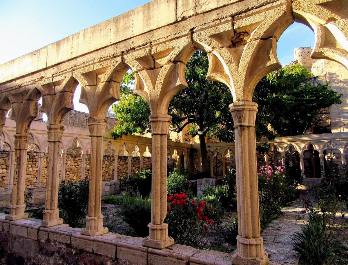 Un claustro Gótico muy bien conservado.