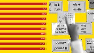 Més parlants, menys ús habitual, més bilingüisme: la salut del català, en nou gràfics
