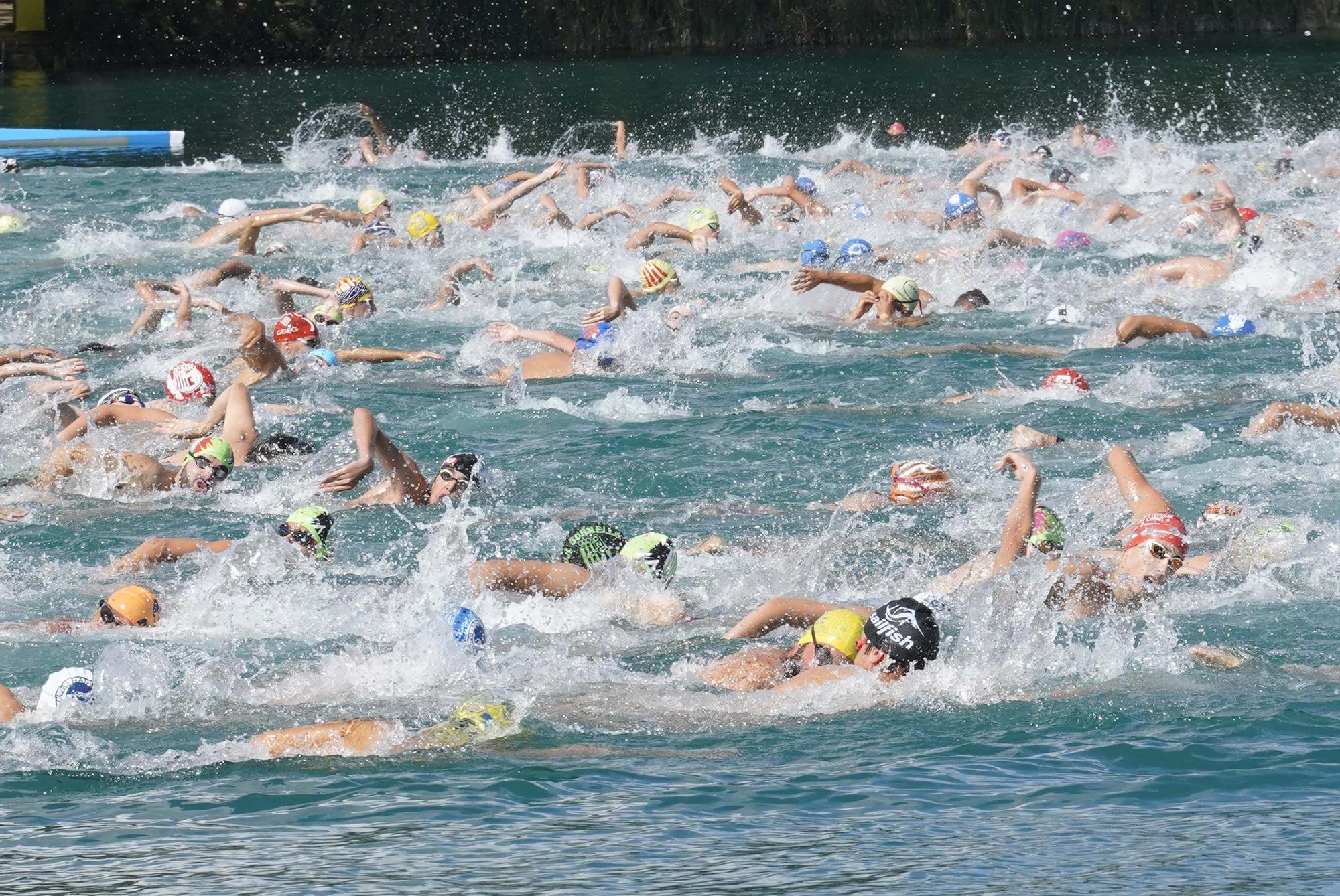 Gil i Galo es coronen a la Travessia de l'Estany de Banyoles