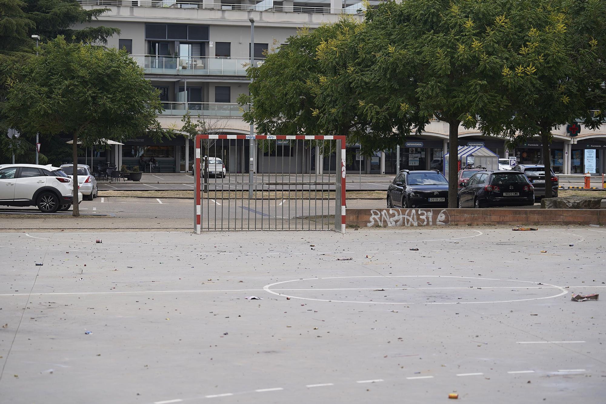 El castell de Montjuïc i el minigolf, punts recurrents de «botellón»