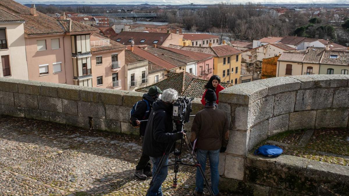 Mirador de San Cipriano, donde el Plan contempla instalar un ascensor a pie de la avenido de Vigo.