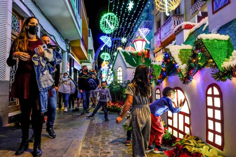 Recorrido por la iluminación en el casco de Gáldar