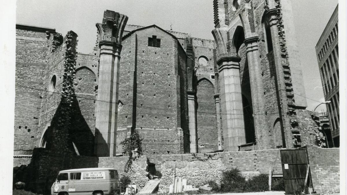 La concatedral de Castelló, todavía inacabada.