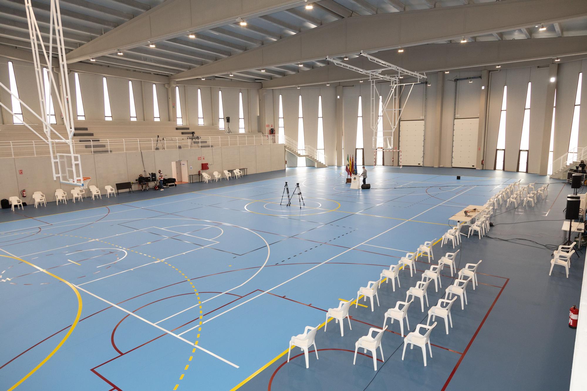 Inauguración del nuevo Pabellón Deportivo de Cehegín