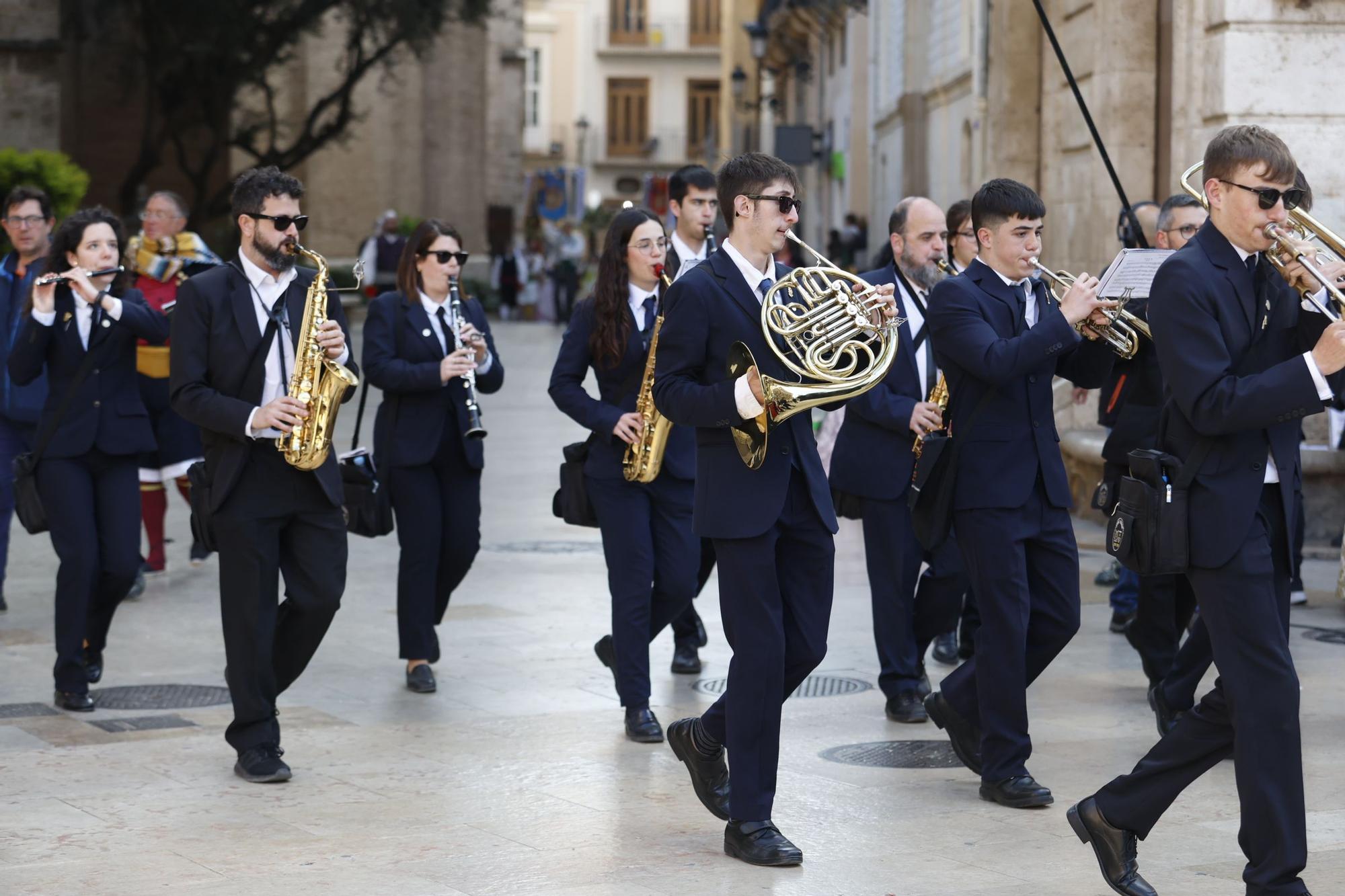 Fallas 2023 | Antología de músicos en la Ofrenda del día 17