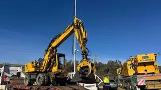 Continúan los trabajos de emergencia para la retirada de los vagones siniestrados en Adamuz