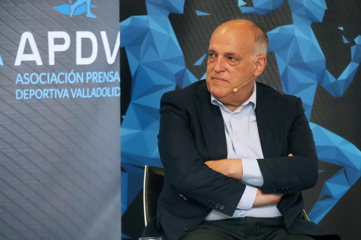 Javier Tebas, presidente de La Liga