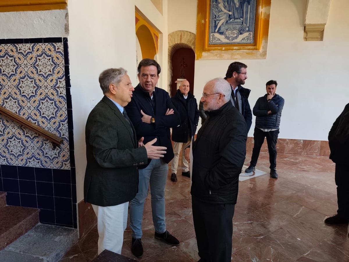 Visita del presidente de la Diputación de Córdoba, Salvador Fuentes, a la finalización de las obras.