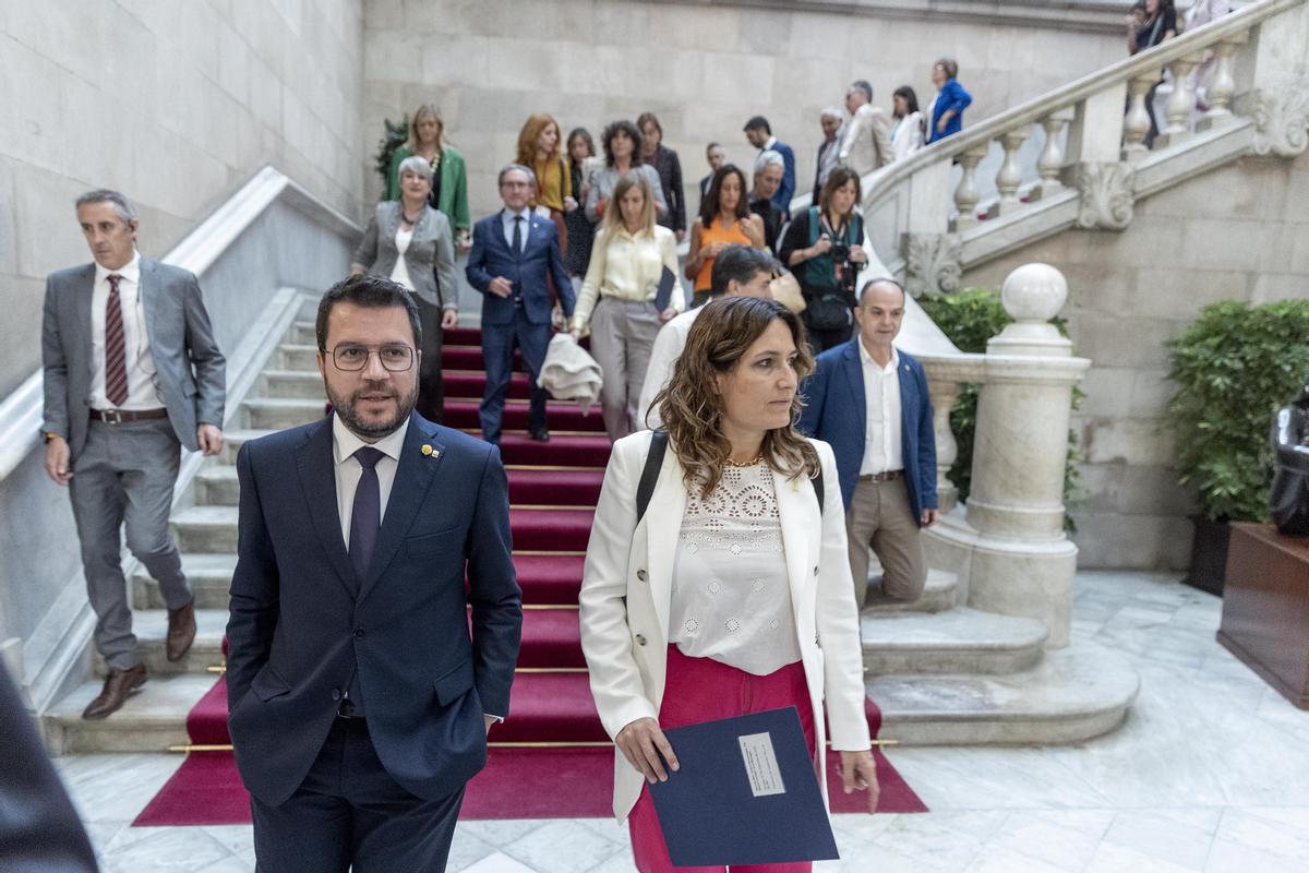 Debate sobre política general en el Parlament