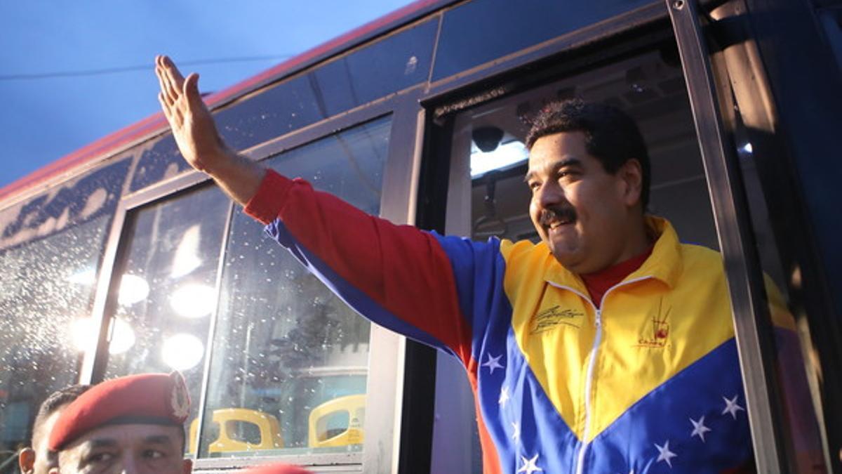 El presidente de Venezuela, Nicolás Maduro, el pasado 12 de febrero en Caracas.