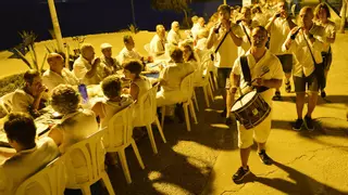 Presentación de cargos de Fiestas y Cena de la Luna Llena en Santa Pola