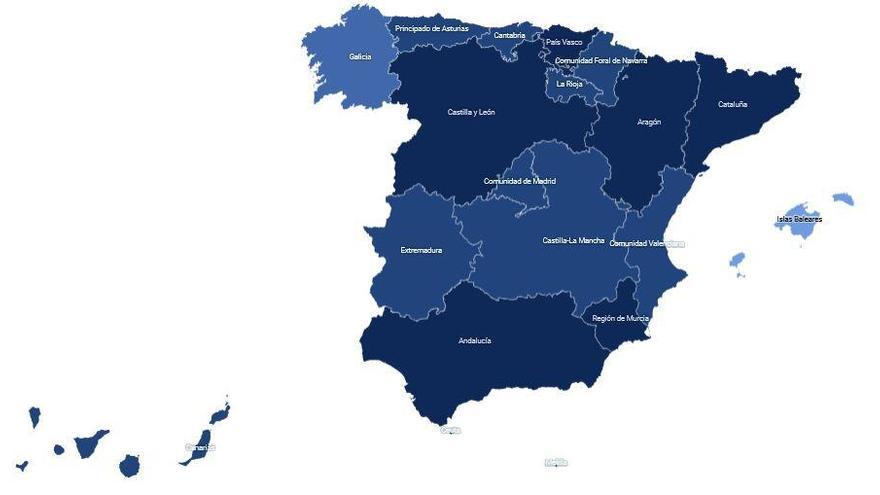 Sanitat publica un mapa interactiu amb les mesures de contenció de la Covid-19