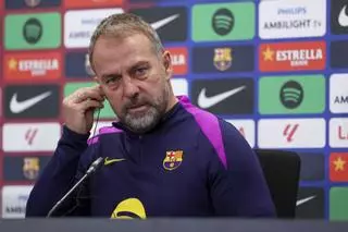 Hansi Flick, en directo: rueda de prensa previa al Athletic Club - FC Barcelona de la Jornada 27 de LaLiga