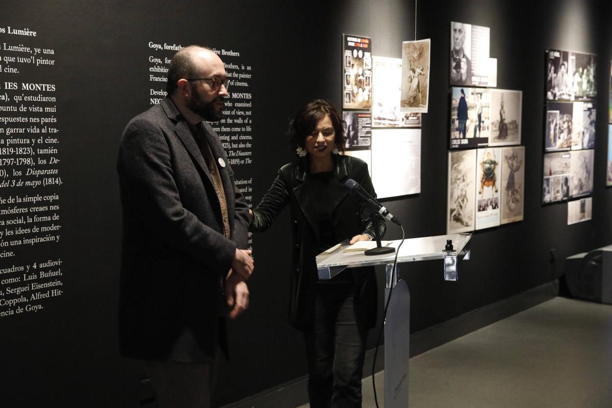 Exposición de Goya y el cine en el Antiguo Instituto de Gijón
