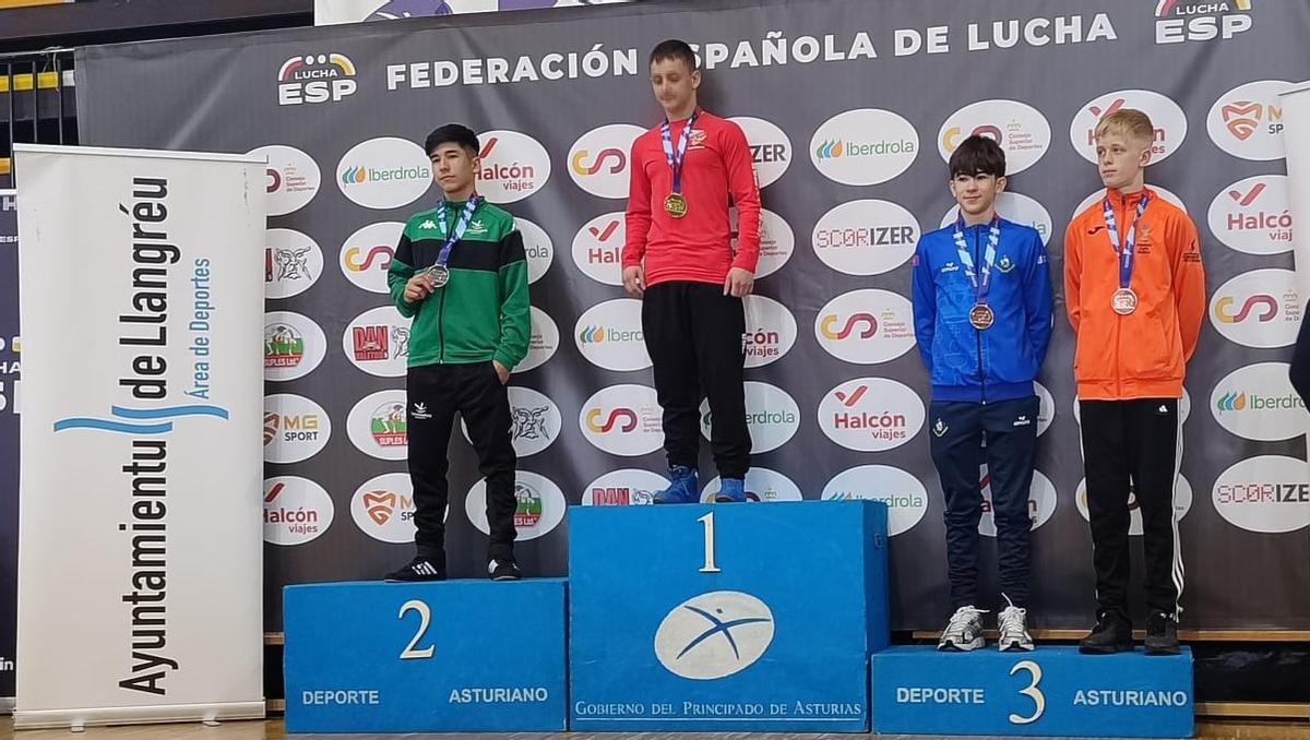 Fotogalería | Los éxitos extremeños en el Campeonato de España de lucha