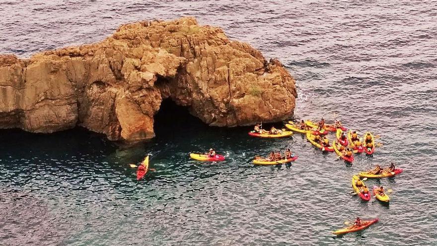 El verano de los rescates de kayaks en Xàbia