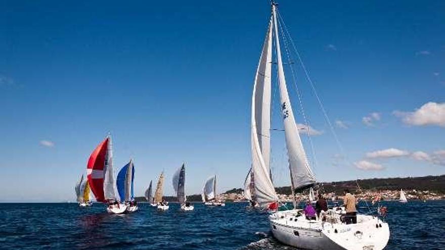 Algunos de los barcos participantes en la pasada edición.