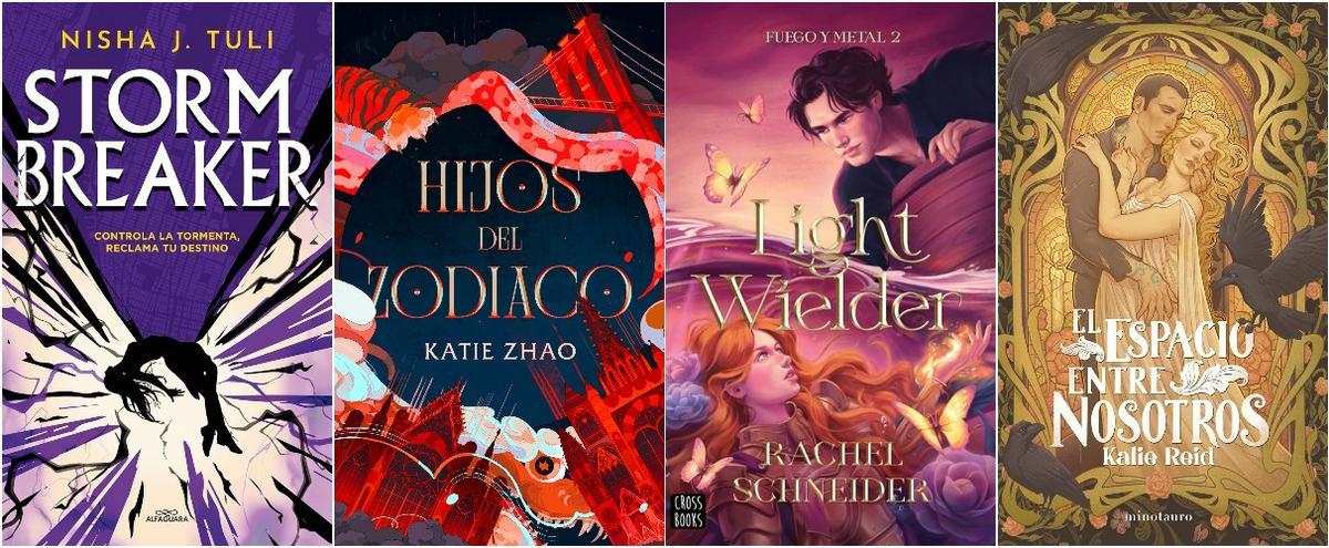 Portada de las novelas fantásticas y distópicas que se publican en julio de 2026