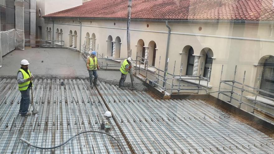 Obras en la sede de la APV