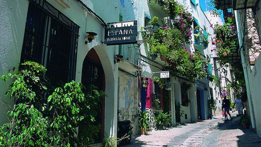 Imagen del casco antiguo de Peñíscola. MEDITERRÁNEO